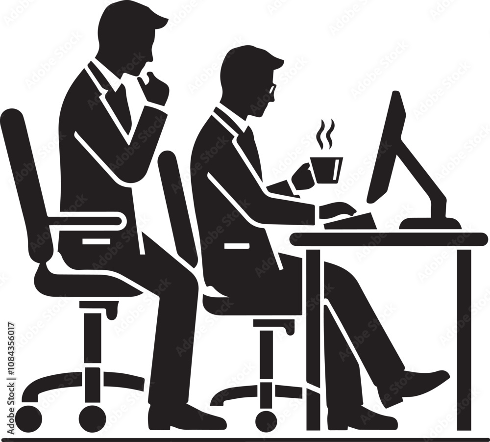 Fototapeta premium business person with laptop