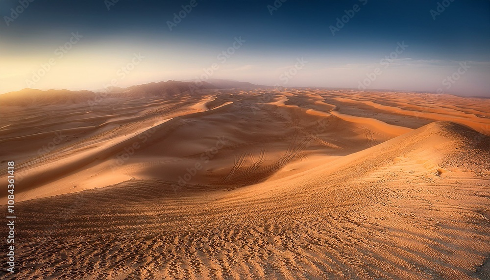 Dakar rally terrain, silk way rally, desert track landscape Dakar rally terrain, silk way rally, desert track landscape