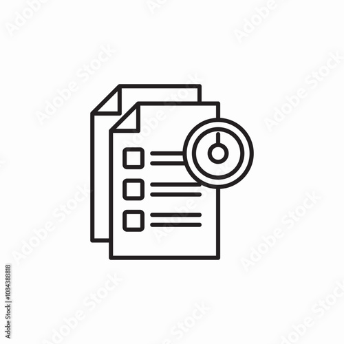 check list time icon sign vector