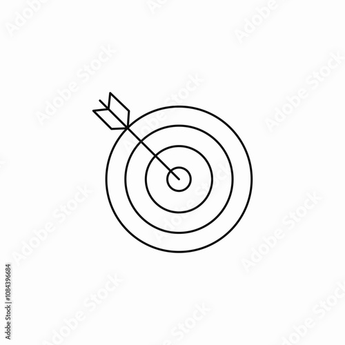 targeting shoot icon sign vector