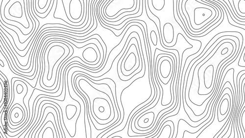 Topographic map background geographic line map with elevation assignments