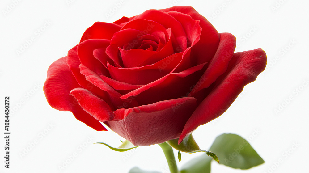 red rose isolated on white red rose isolated on white