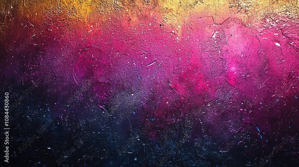 Vivid colors noise texture on dark grainy background: a vibrant color gradient of pink, yellow, magenta and purple for poster design HD Vivid colors noise texture on dark grainy background: a vibrant color gradient of pink, yellow, magenta and purple for poster design HD