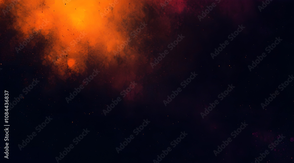 The abstract background with defocused lights and colored The abstract background with defocused lights and colored