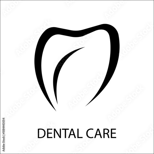 Dental Care. Stock Vector.  