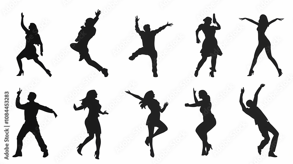 Set of people silhouette illustration for business people for finance good perfprmance include clipping path. Silhouette. Illustration Set of people silhouette illustration for business people for finance good perfprmance include clipping path. Silhouette. Illustration