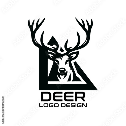 Deer Vector Logo Design