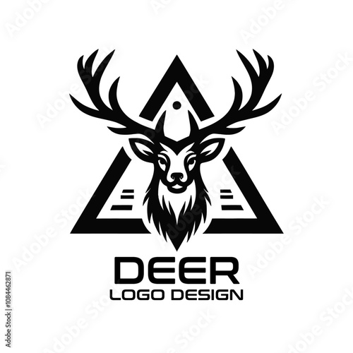 Deer Vector Logo Design