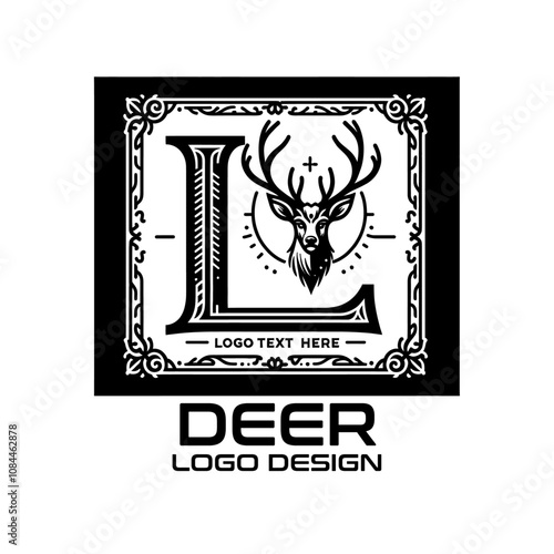 Deer Vector Logo Design