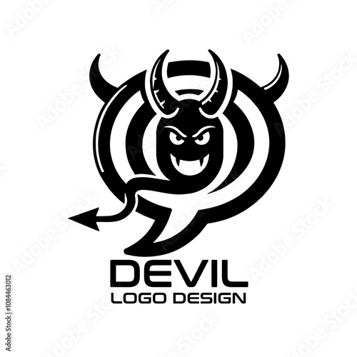 Devil Vector Logo Design