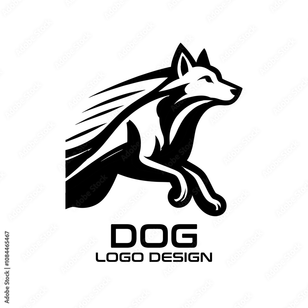 Dog Vector Logo Design Dog Vector Logo Design