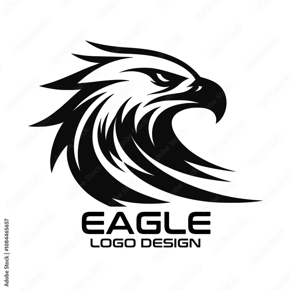 Obraz premium Eagle Vector Logo Design