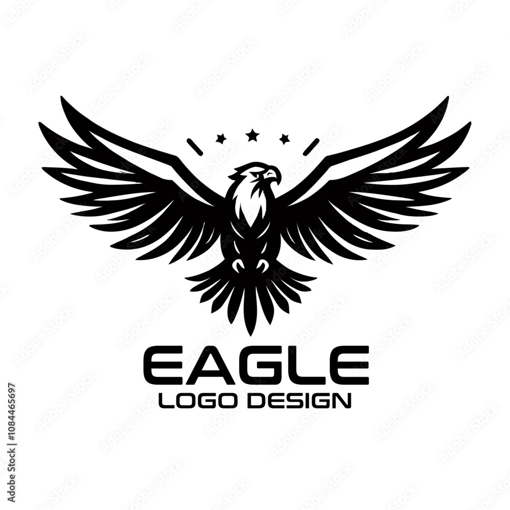 Fototapeta premium Eagle Vector Logo Design