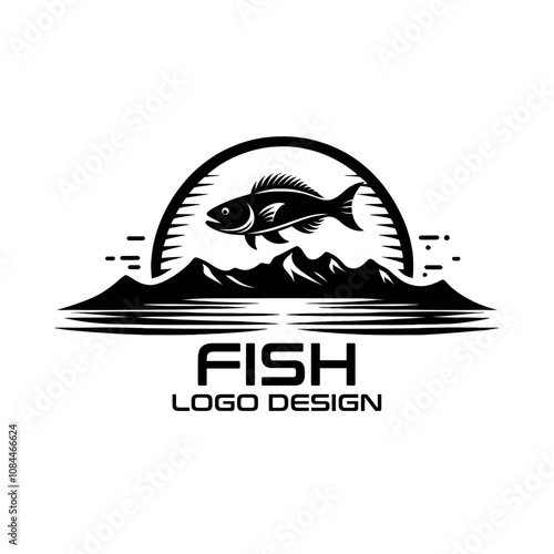 Fish Vector Logo Design