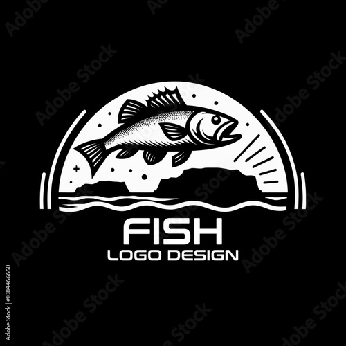 Fish Vector Logo Design