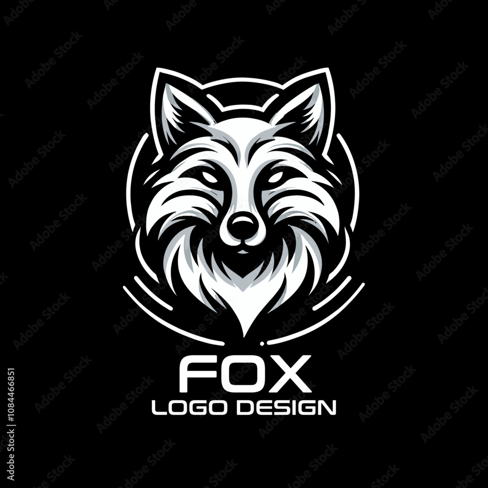 Fox Vector Logo Design Fox Vector Logo Design