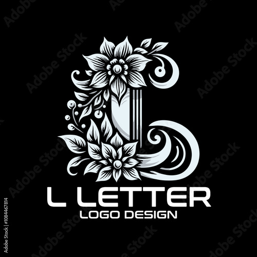 L Letter Vector Logo Design