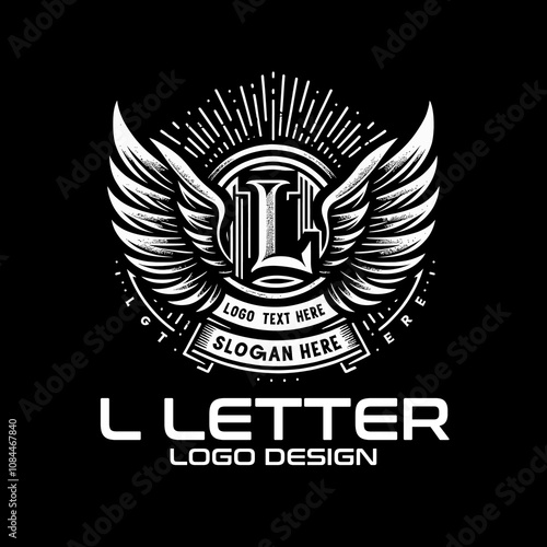 L Letter Vector Logo Design