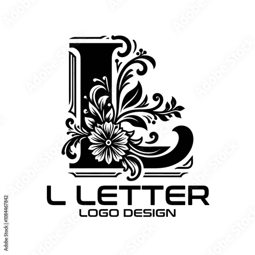 L Letter Vector Logo Design