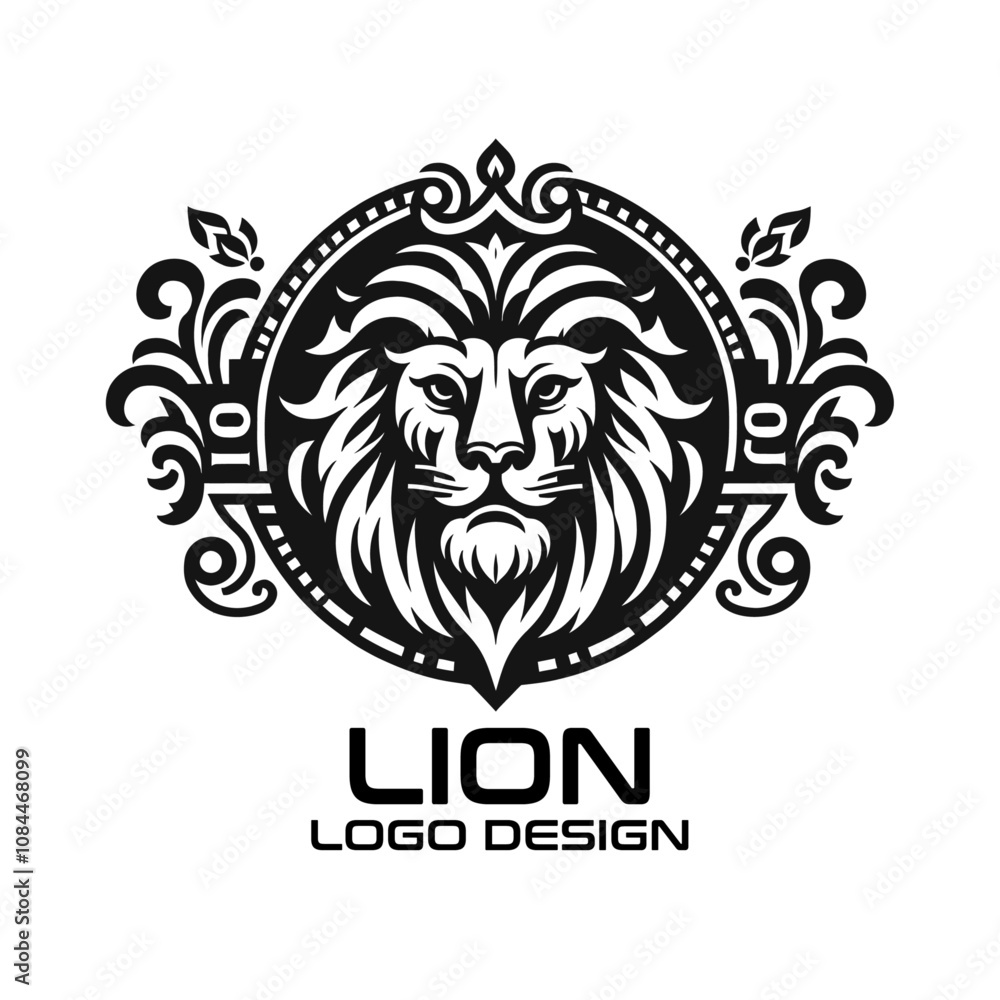 Lion Vector Logo Design Lion Vector Logo Design