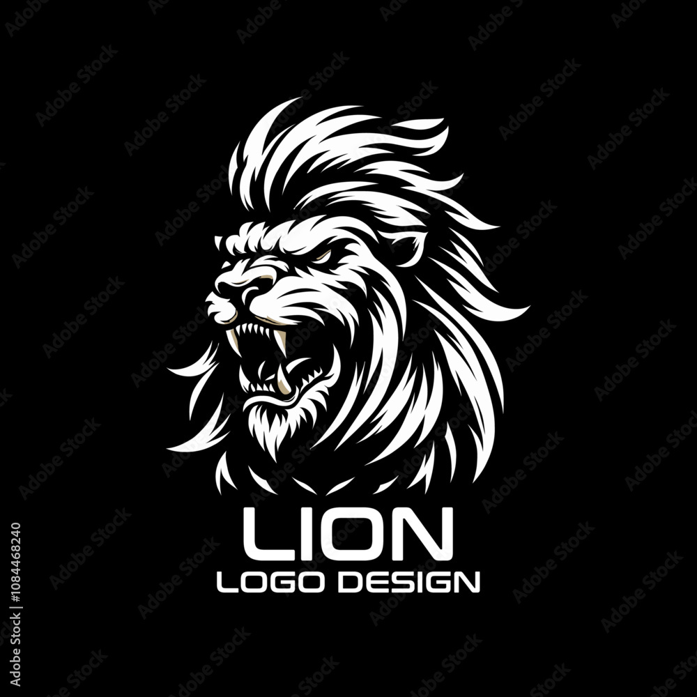 Lion Vector Logo Design Lion Vector Logo Design