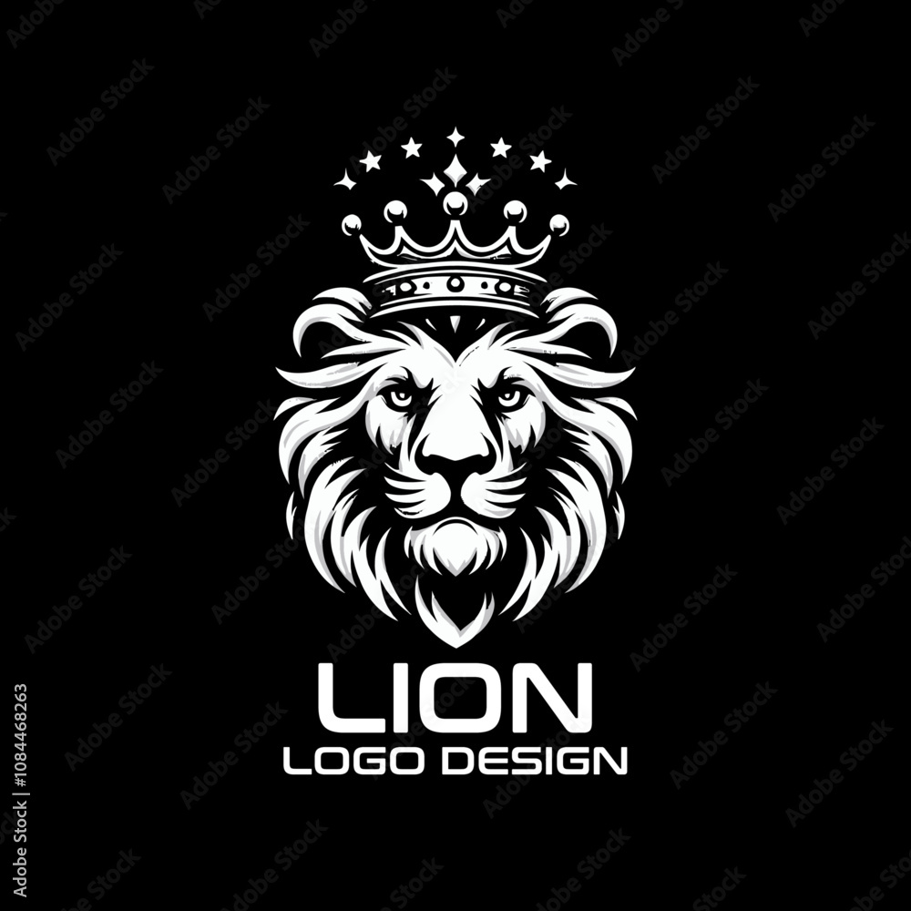 Lion Vector Logo Design Lion Vector Logo Design