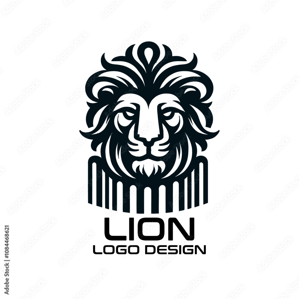 Lion Vector Logo Design Lion Vector Logo Design