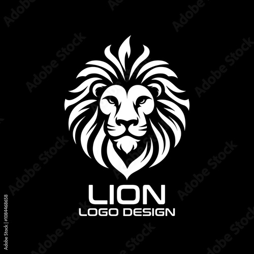 Lion Vector Logo Design photo