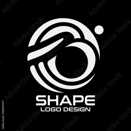 Shape Vector Logo Design photo