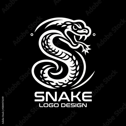 Snake Vector Logo Design