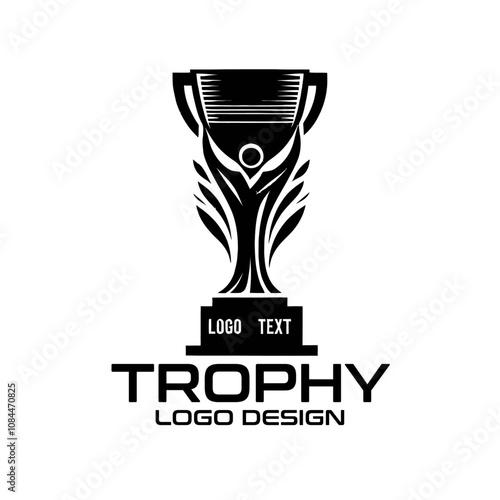 Trophy Vector Logo Design
