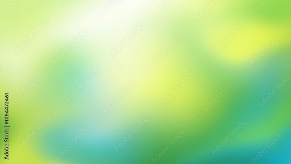 Abstract green gradient background. Generative Ai. Abstract green gradient background. Generative Ai.