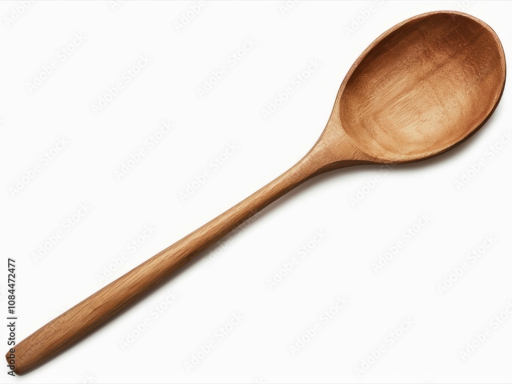 Wooden Spoon: A simple, elegant wooden spoon, crafted from natural wood, showcasing its rustic charm and timeless appeal. Wooden Spoon: A simple, elegant wooden spoon, crafted from natural wood, showcasing its rustic charm and timeless appeal.