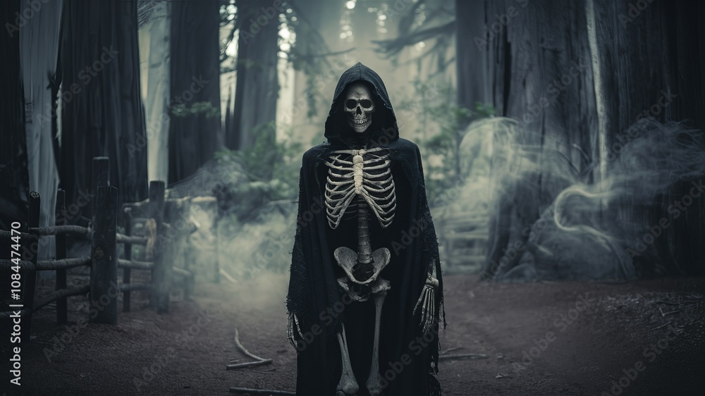 Grim Reaper in Redwood Forest Grim Reaper in Redwood Forest