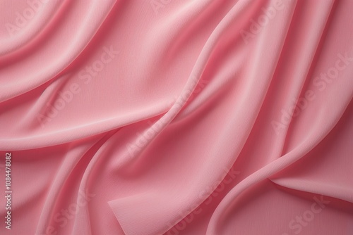 Wallpaper Mural Delicate Pink Chiffon Background Airy Texture for Elegant Wallpaper Designs Torontodigital.ca