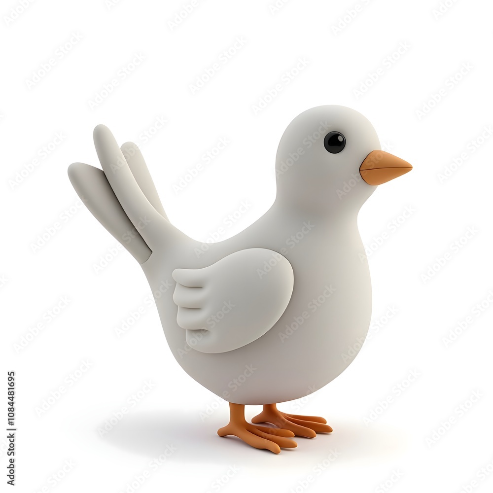 Dove Emoji Character
Dove Emoji Character