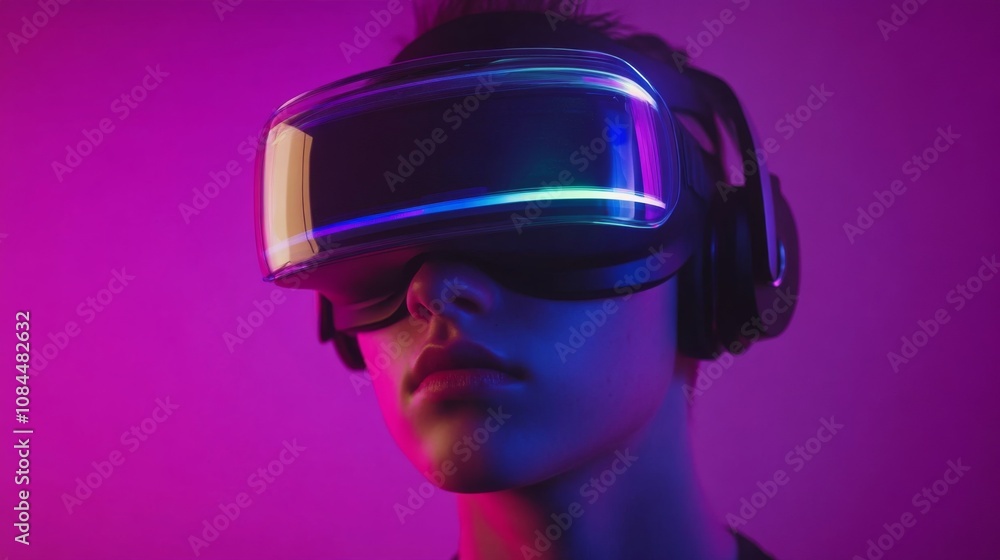 Virtual Reality Experience: Futuristic Portrait Virtual Reality Experience: Futuristic Portrait