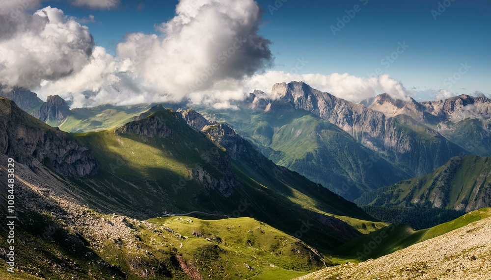 Fototapeta premium panorama of the mountains