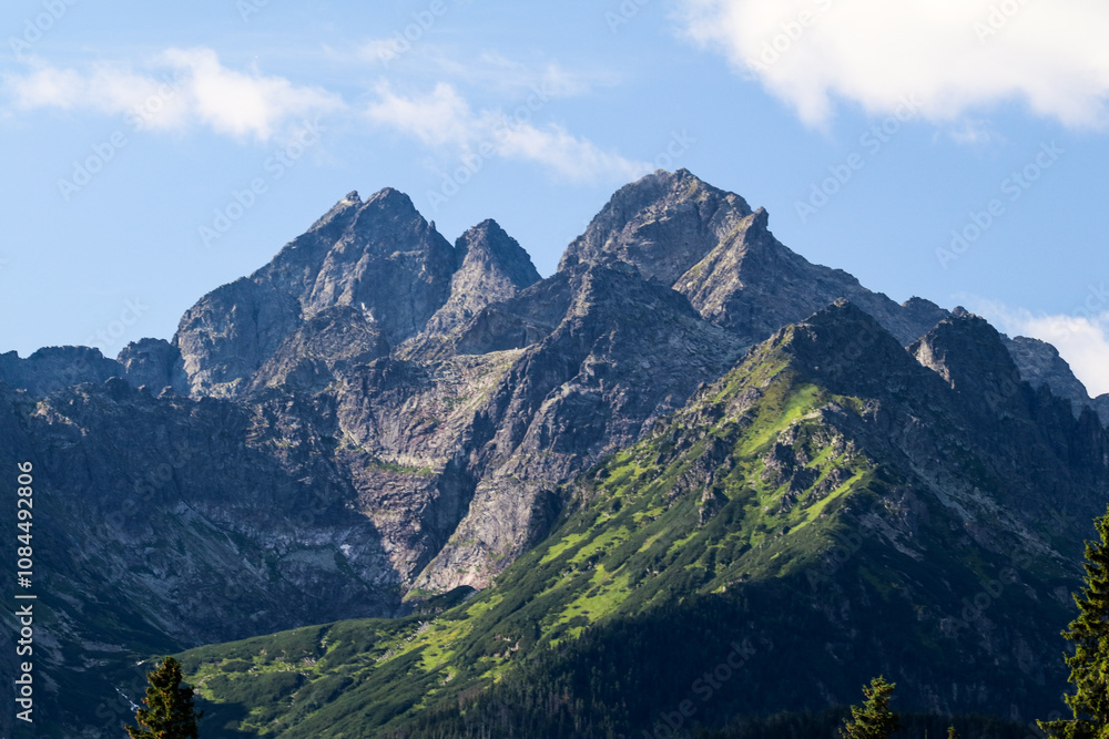 Fototapeta premium Tatra National Park and beautiful views.