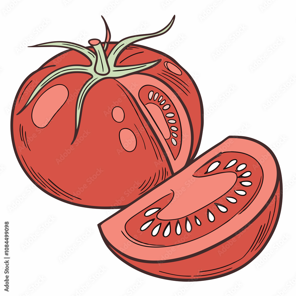 tomato vegetable illustration tomato vegetable illustration