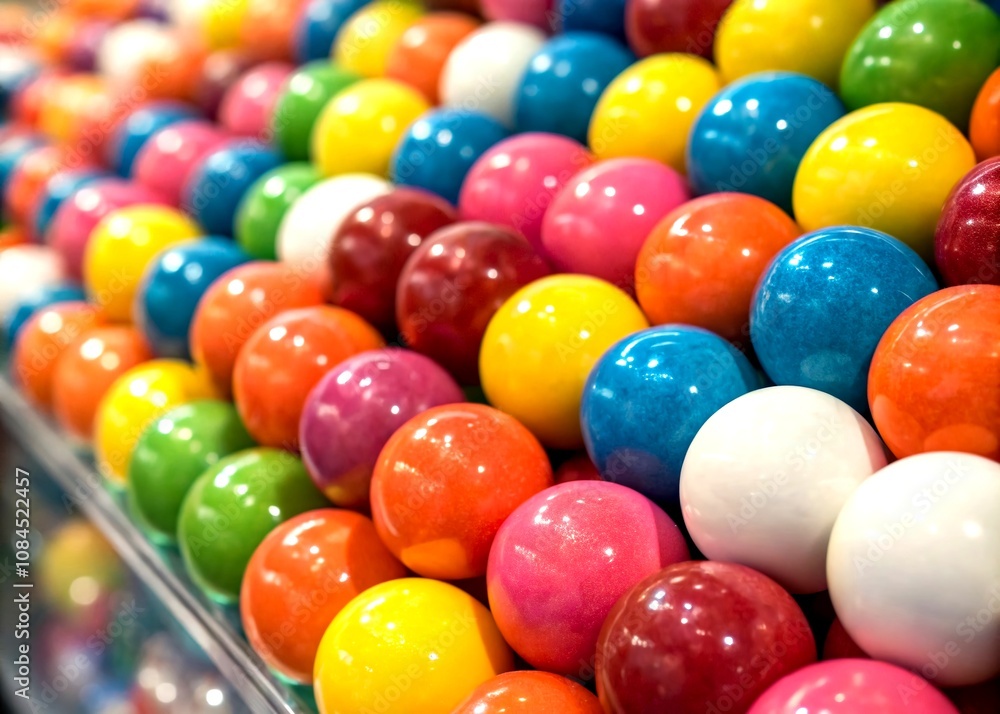 Vibrant Closeup of Colorful Gumball Candies Creating a Sweet, Playful Background Full of Texture and Variety for Your Product Photography Needs Vibrant Closeup of Colorful Gumball Candies Creating a Sweet, Playful Background Full of Texture and Variety for Your Product Photography Needs