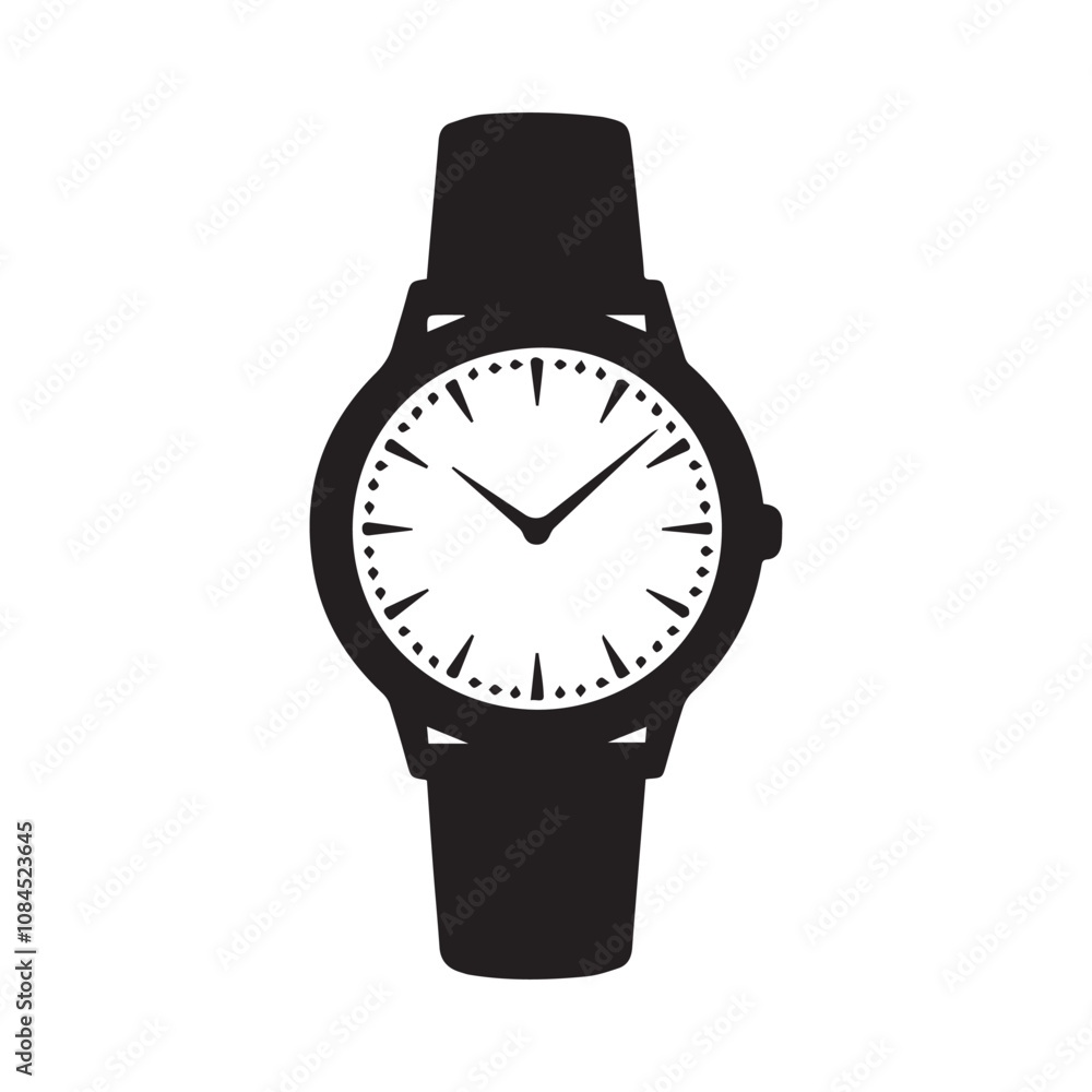 wristwatch isolated on white wristwatch isolated on white