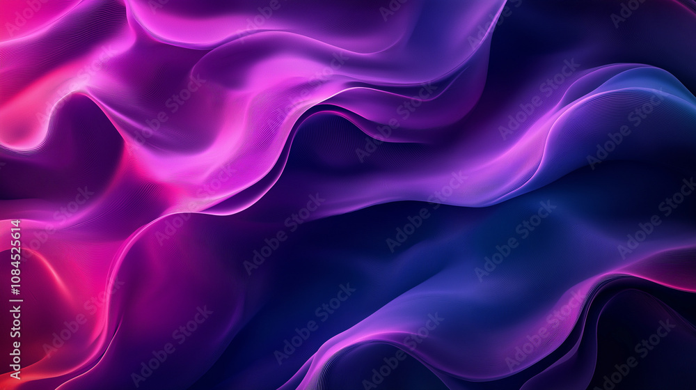 Abstract swirling colors of pink, purple, and blue Abstract swirling colors of pink, purple, and blue