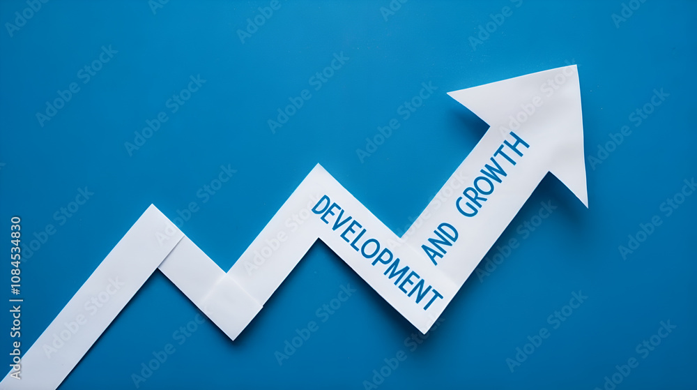 business graph on blue background business graph on blue background