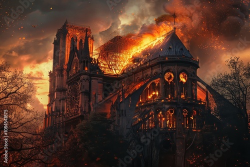 Notre-Dame Ablaze: A Historic Fire