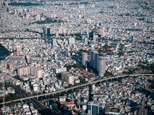 Wallpaper Mural Crowded City in Vietnam Torontodigital.ca