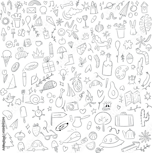 Big doodle coloring page. relaxing medative printable page for kids and adults. 