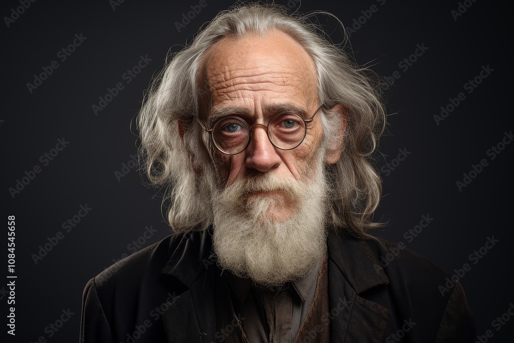 Wise and Dignified Elderly Man Wise and Dignified Elderly Man