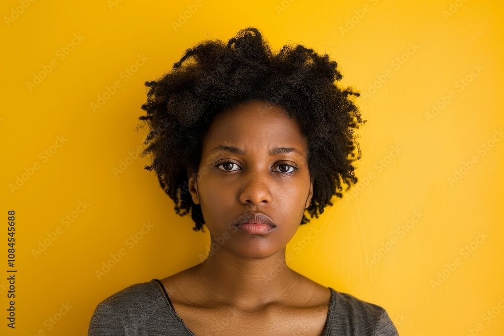 African American Woman Expressing Disapproval African American Woman Expressing Disapproval