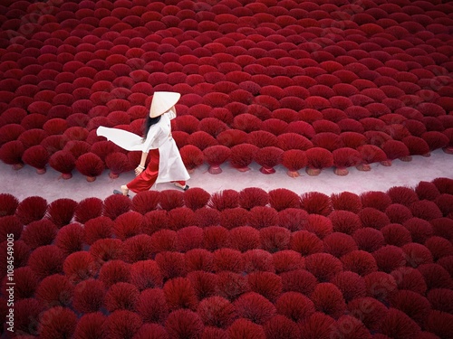 Vietnam incense village